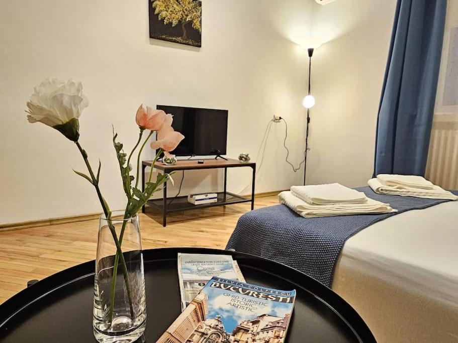 Sweet Dreams Suites Calea Victoriei Sunny Studio บูคาเรสต์ ภายนอก รูปภาพ